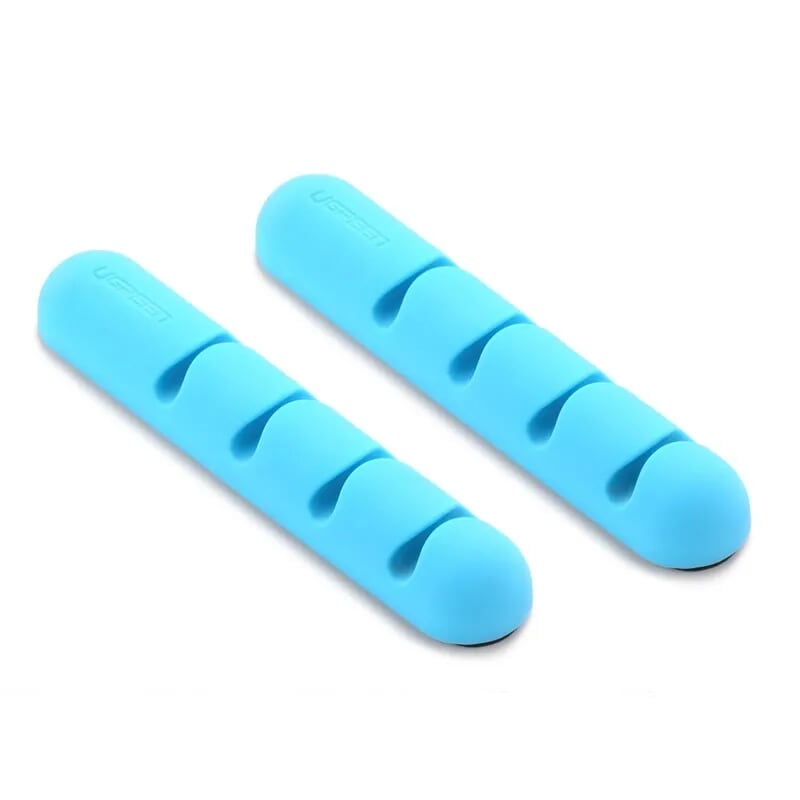 UGREEN 30484 Blue Charger Earphone Cable Organizer 2 Pcs In One Pack LP114 - Hàng Chính Hãng