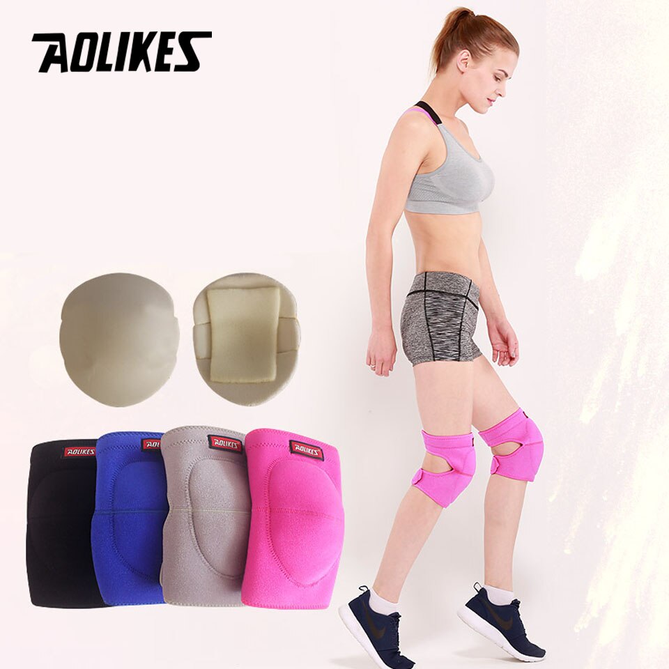 Đệm bảo vệ đầu gối thể thao AOLIKES A-0216 Sponge collision sport knee