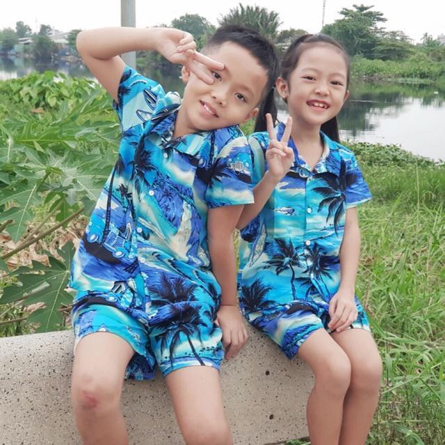 Bộ quần áo trái cây mùa hè cho bé