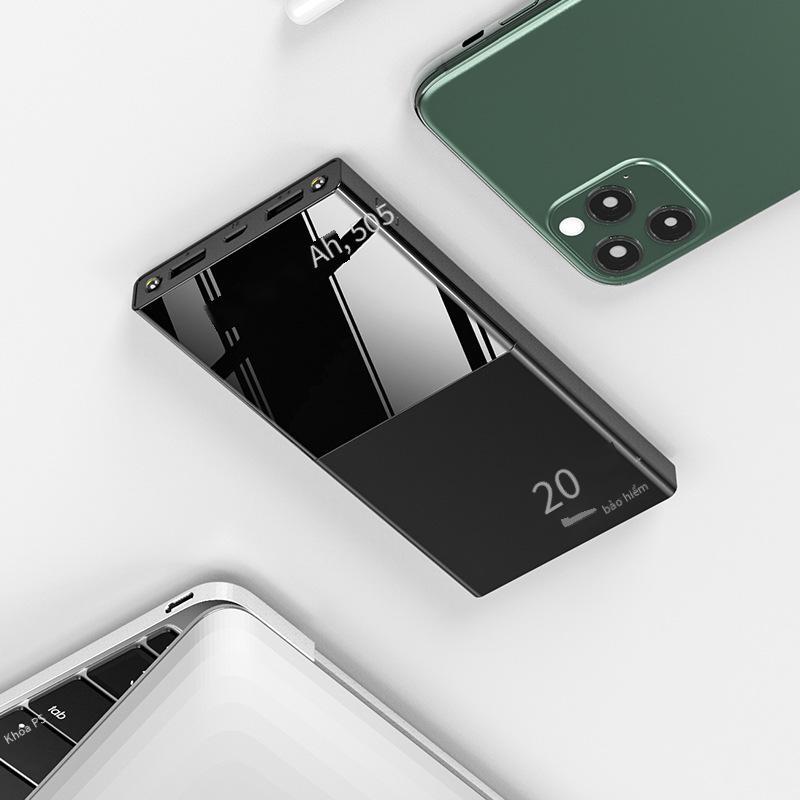Nguồn thuận lợi nhất mới màn hình kỹ thuật số sạc nhanh siêu mỏng dung lượng lớn 20000 mAh sạc kho báu quà tặng năng lượng di động