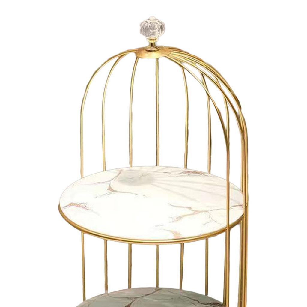 2x Perfume Rack Organizer Cake Cupcakes Serving Makeup Shelf