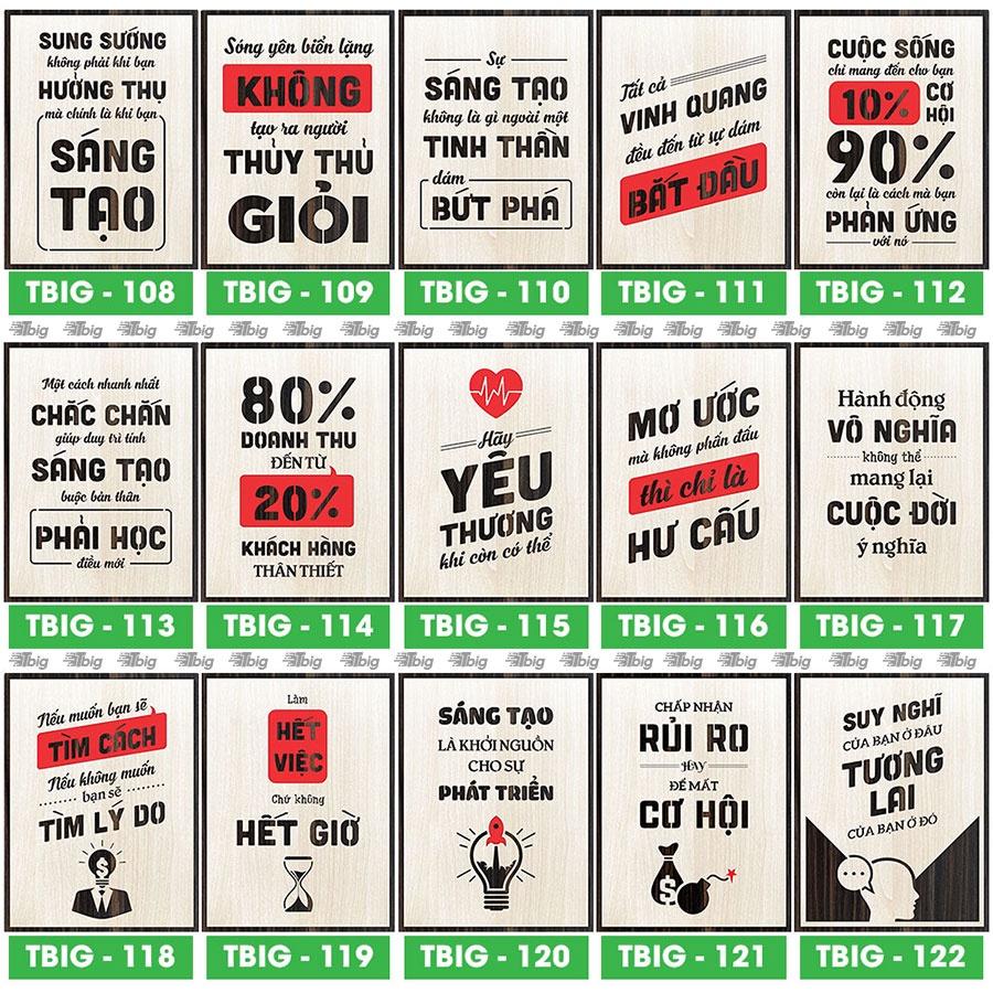 Tranh treo tường, tranh slogan, tranh tạo đông lực cực mạnh decor trang trí văn phòng hiện đại