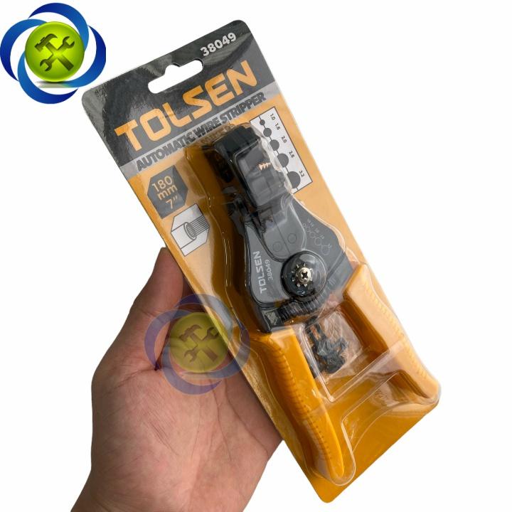 Kìm tuốt dây tự động Tolsen 38049