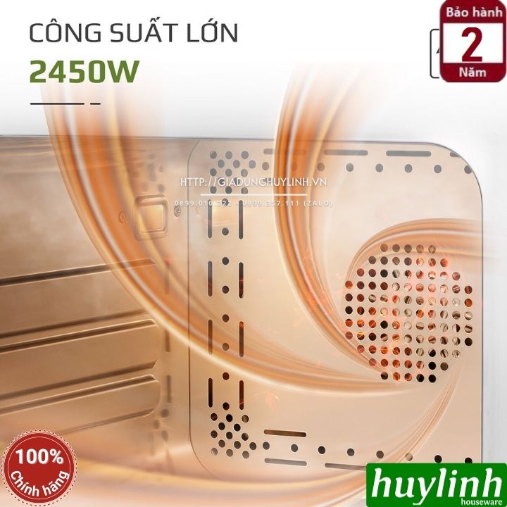 Nồi chiên không dầu - hấp hơi nước Olivo SF18 - 18 lít - 50 menu - Hàng chính hãng