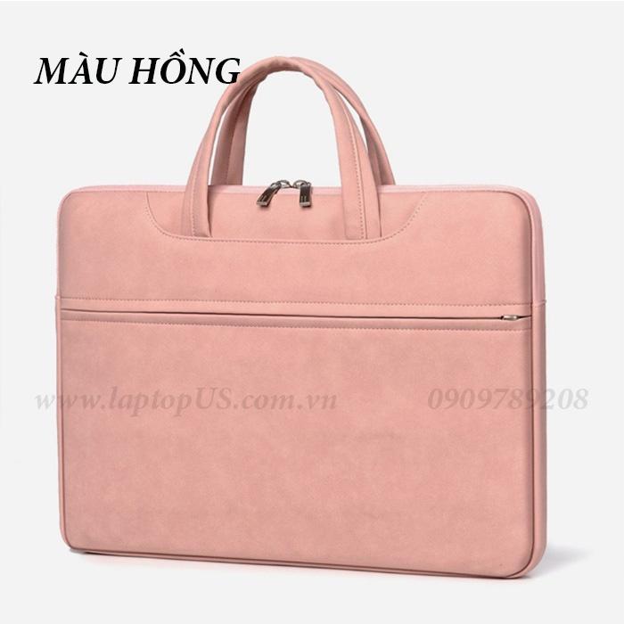 Túi Cặp dành cho Laptop Macbook Da PU Chống Thấm Chống Sốc