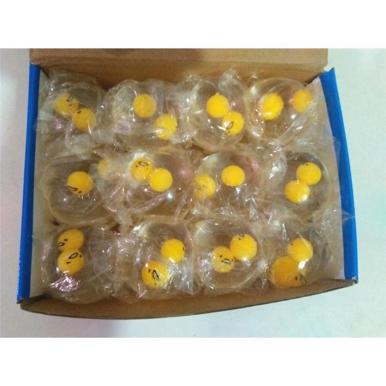 GUDETAMA trút giận trứng biến thái 2 lòng mochi slime squishy