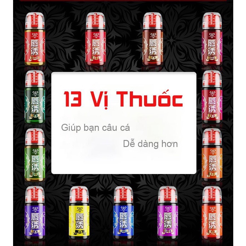 Tinh Mùi Câu Cá , Hương Liệu Dụ Cá Chuangwei Siêu Nhậy , Gia Vị Câu Cá Hoàn Hảo MT23