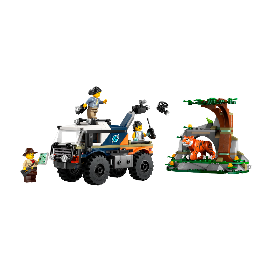 Đồ Chơi Lắp Ráp Xe Địa Hình Cứu Hộ Động Vật LEGO CITY 60426 (314 chi tiết)