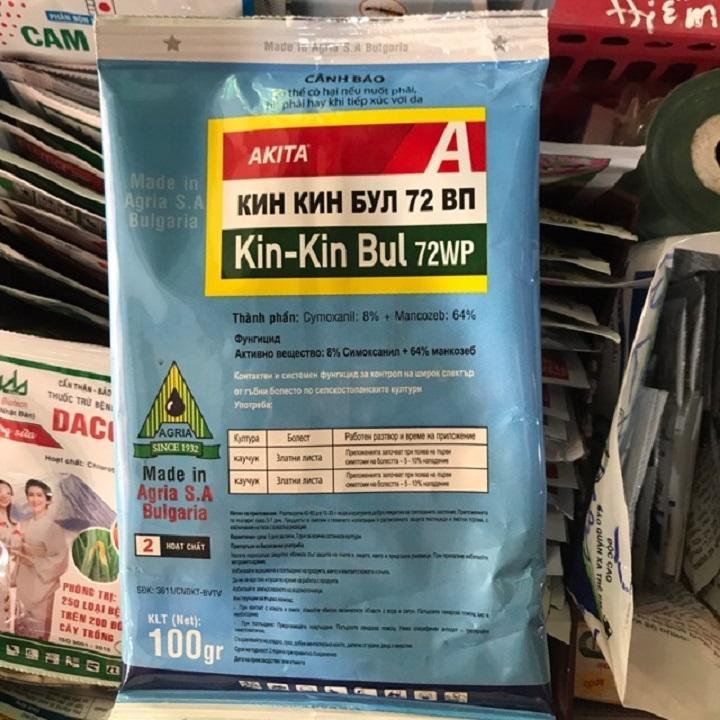 CHẾ PHẨM TRỪ NẤM CÂY TRỒNG KIN KIN BUL 72WP - SIÊU SALE