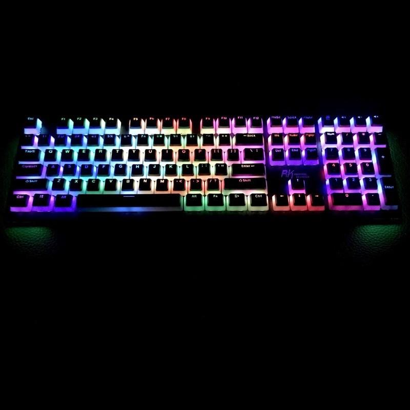 Set Bộ Keycap Pudding PBT 110 Phím Xuyên Led Cực Rẻ