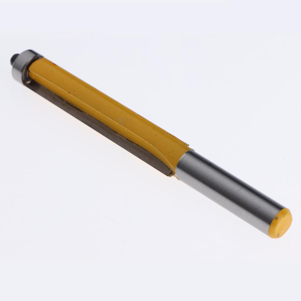 2PCS 8mm Extra Long Straight Router Bit Woodworking Tools