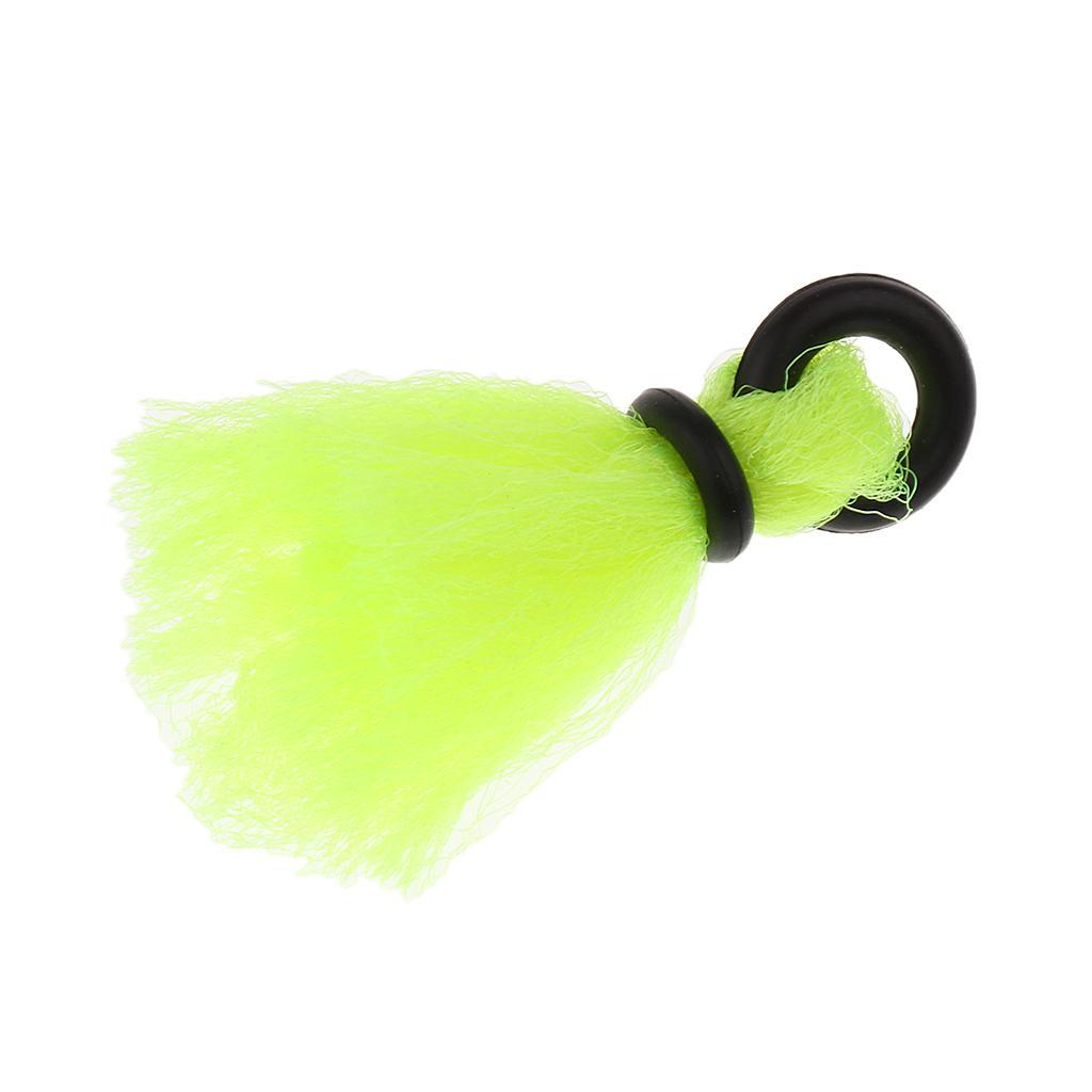 High Visibility Durable Nylon Strike Indicators Fishing Accessories Yellow 3CM