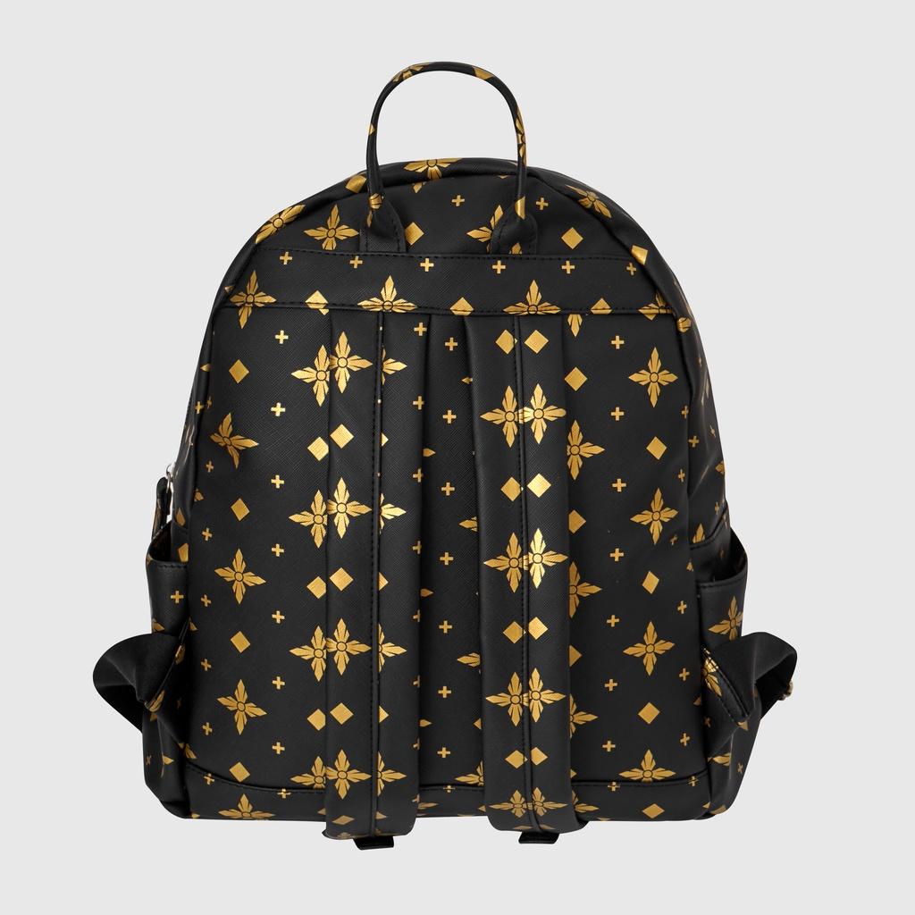 Ba lô BLS Monogram Backpack màu Black Gold