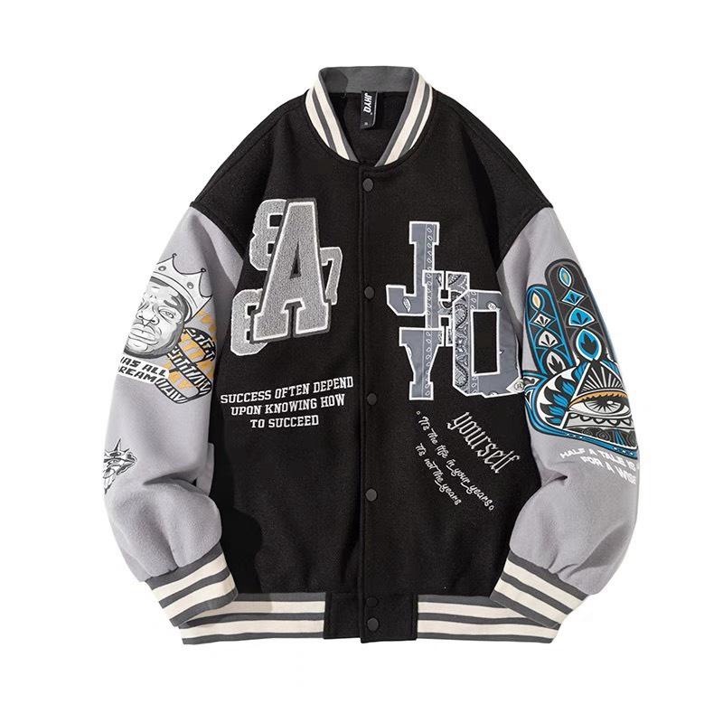 ÁO KHOÁC BOMBER NỮ THỜI TRANG HỌA TIẾT THỜI TRANG SIÊU SANG ĐẸP CÁ TÍNH MS3