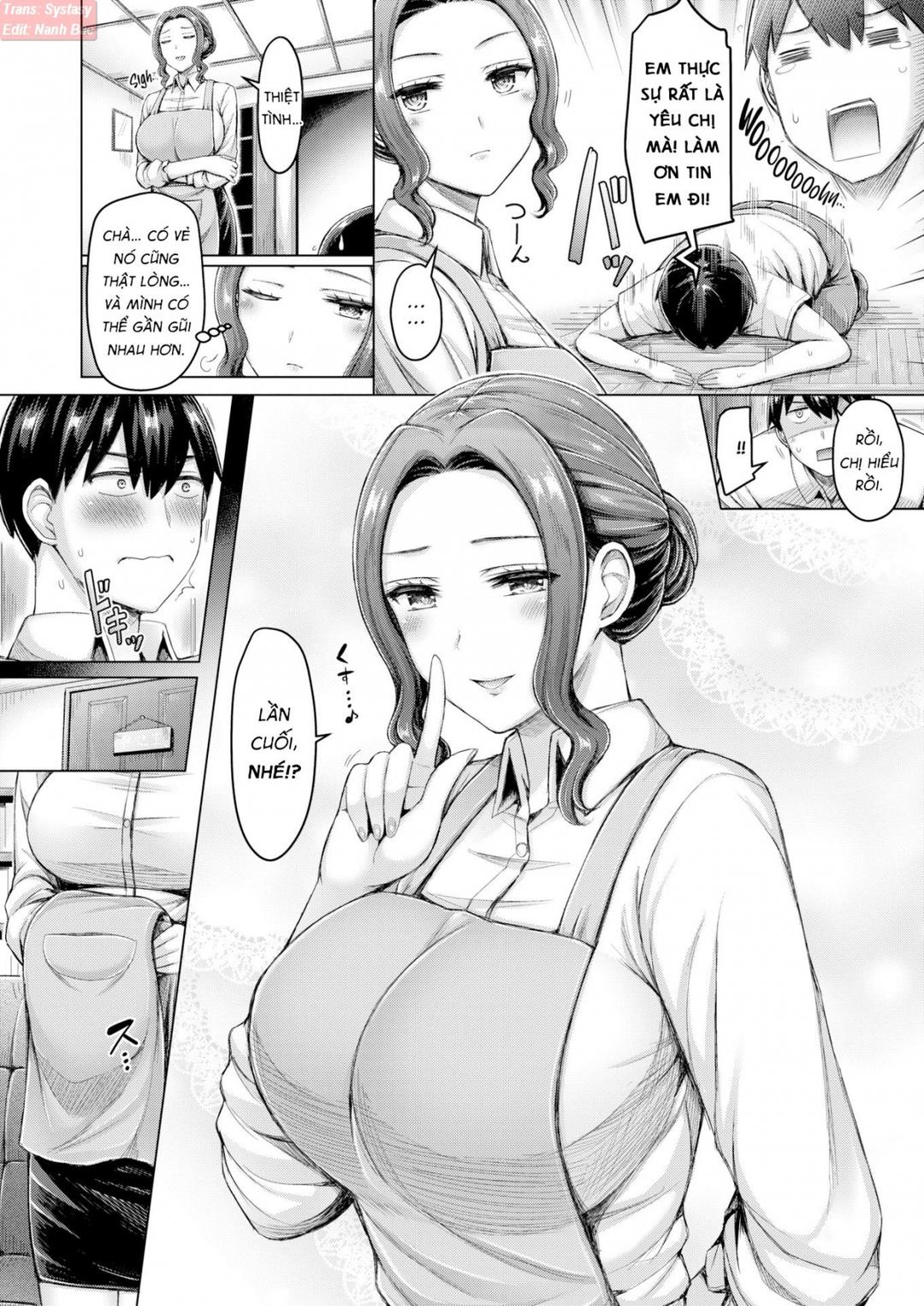 chuyện tình anh nhân viên và cô chủ quán cafe chapter 1 6