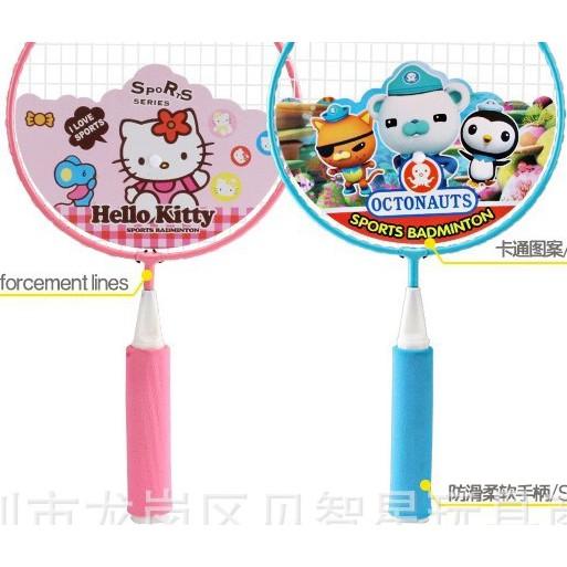 Vợt cầu lông Hello Kitty màu hồng