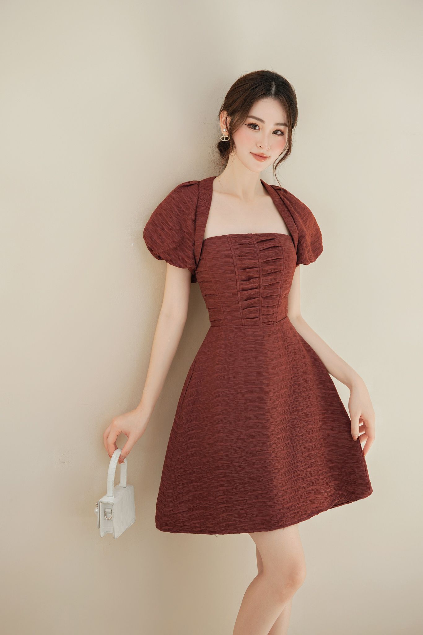 OLV - Đầm Hazel Pleated Dress