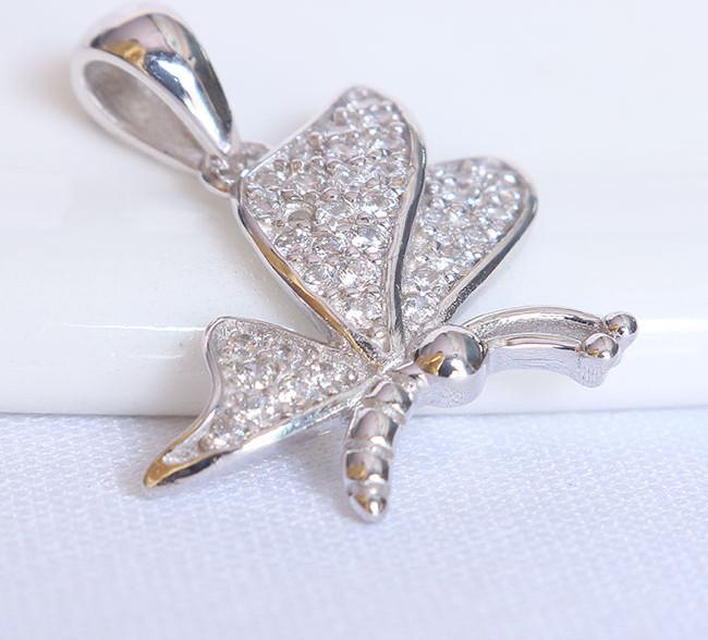 Mặt dây chuyền bạc nữ Butterfly