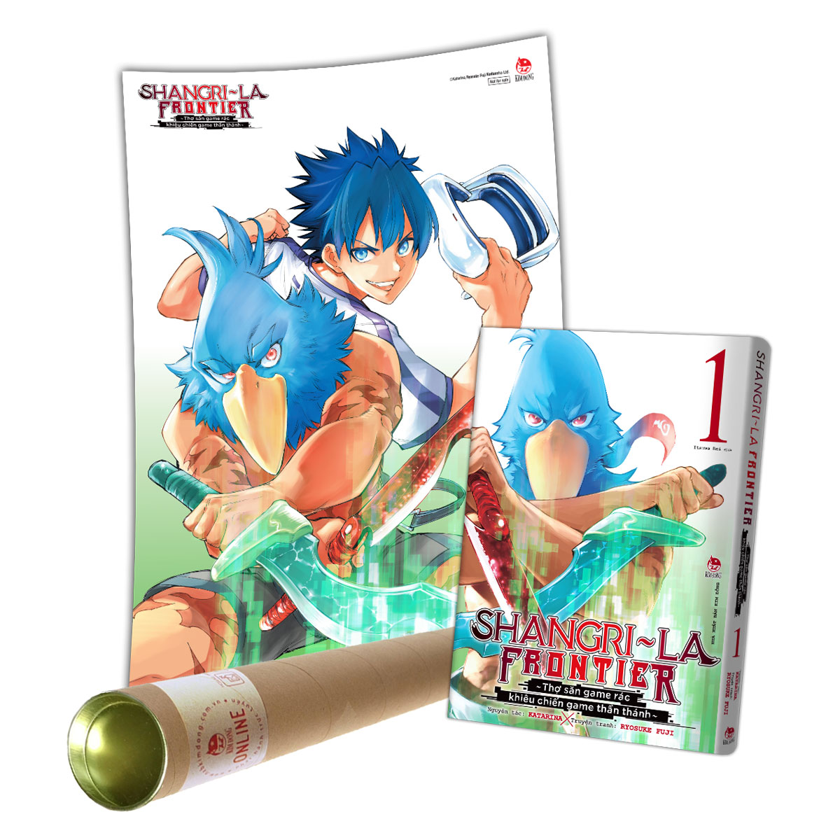 Shangri-La Frontier ~ Thợ Săn Game Rác Khiêu Chiến Game Thần Thánh ~ Tập 1 [Tặng Kèm Bìa Áo]