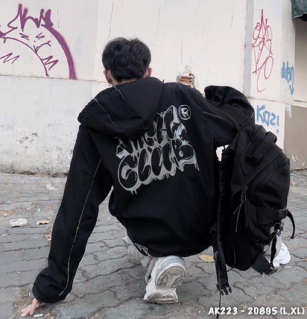 Hình ảnh Áo Khoác Gió Nam Nữ Dù 2 Lớp Cao Cấp Chất Siêu Đẹp Bomber Jackets Gió Nam Nữ HIGH CLUP - AK2223