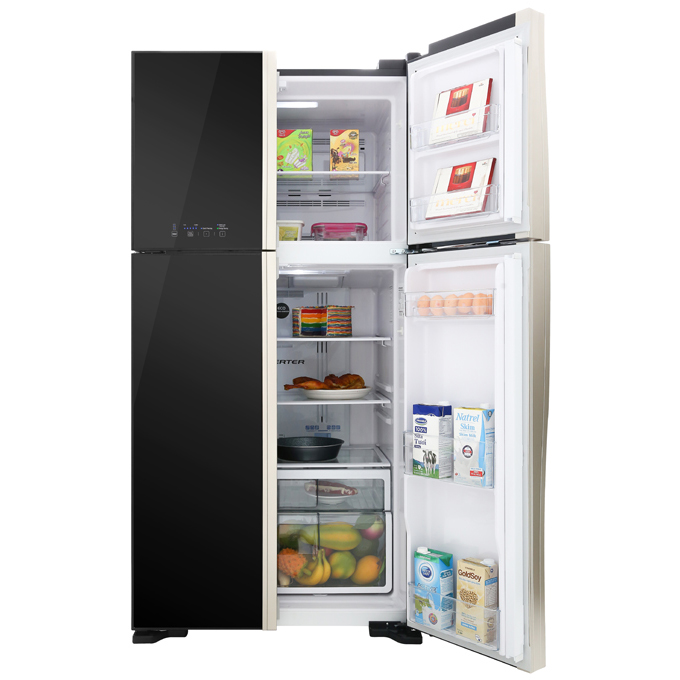 Tủ lạnh Hitachi Inverter 509 lít R-FW650PGV8(GBK) - Hàng chính hãng - Giao tại Hà Nội và 1 số tỉnh toàn quốc