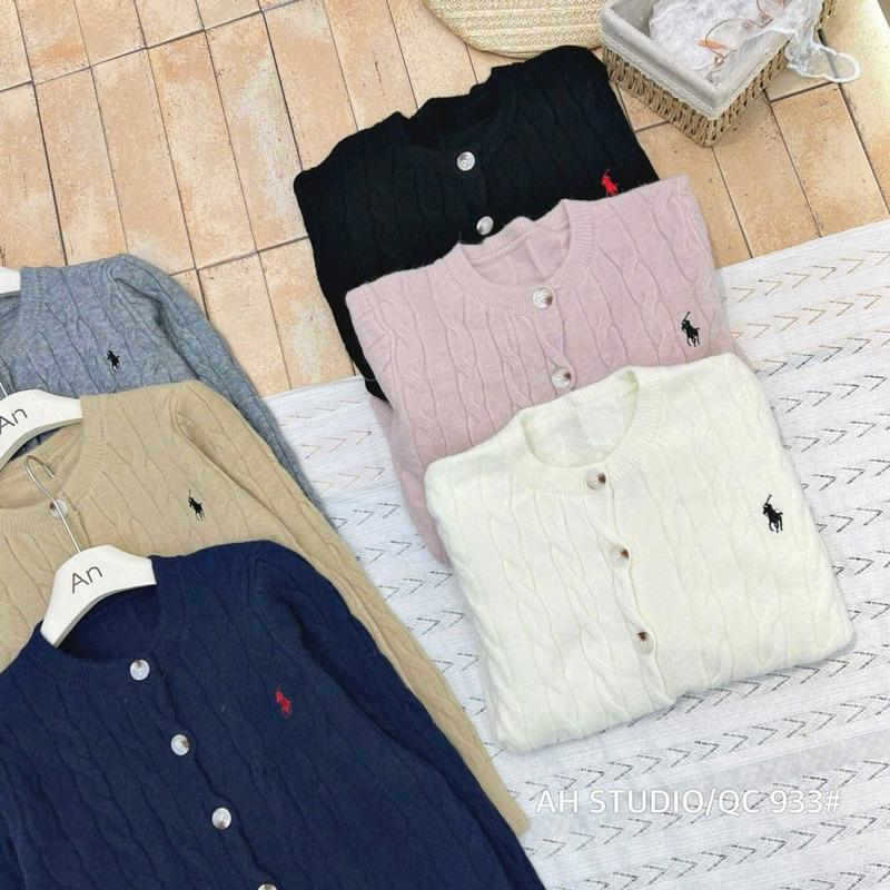Áo cardigan len thừng thêu logo the.sweaterweather TSW BY JOLIE
