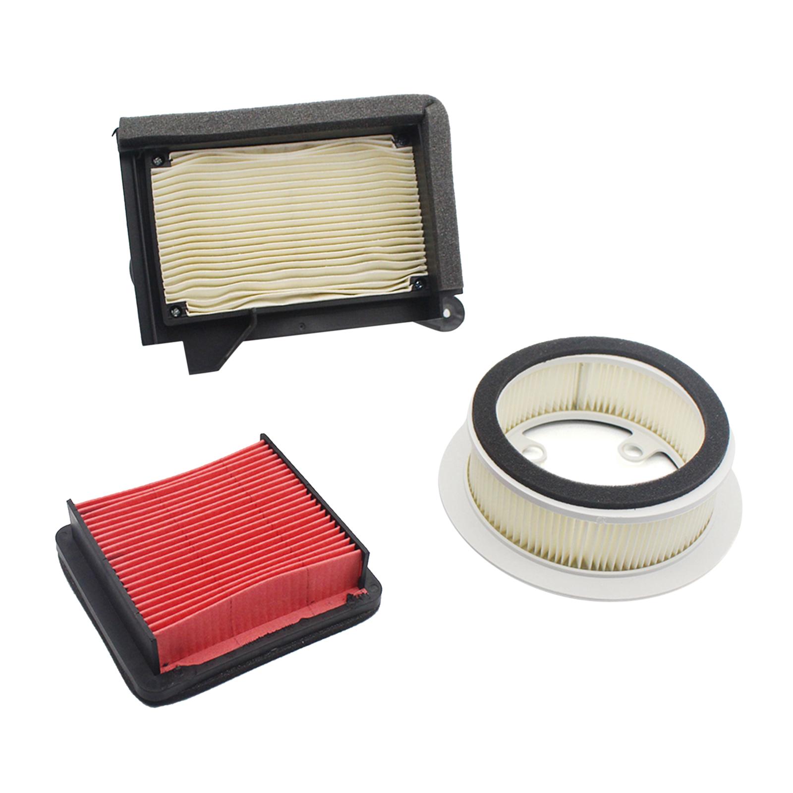3pcs Motorcycle Air Filter for Yamaha XP 530 TMAX 530 SX DX 2017 2018 2019