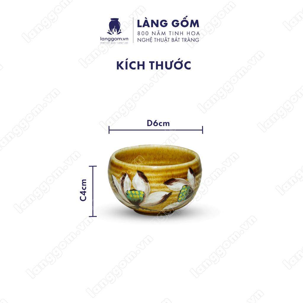 Bộ ấm chén Men hỏa biến Minh Long - Gốm sứ Bát Tràng - Làng Gốm