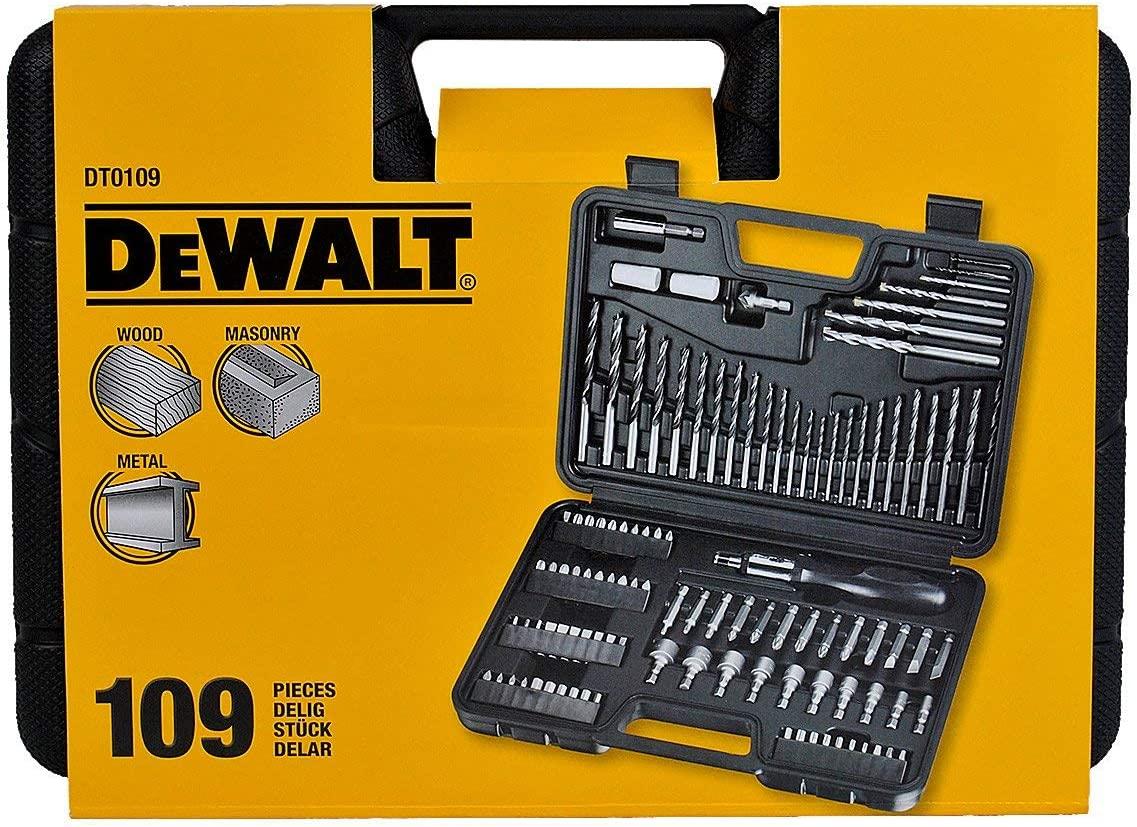 BỘ MŨI KHOAN VẶN VÍT 109 CHI TIẾT DEWALT DT0109-QZ - HÀNG CHÍNH HÃNG