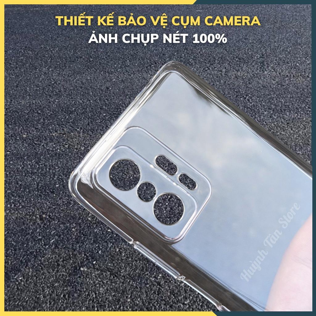 Ốp lưng mi 11t mi 11t pro silicon trong suốt chính hãng GOR bảo vệ camera phụ kiện huỳnh tân store - Hàng nhập khẩu