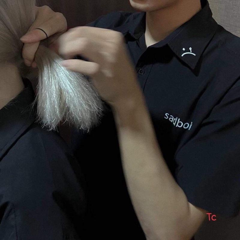 Áo sơ mi thêu Sadboi TC6