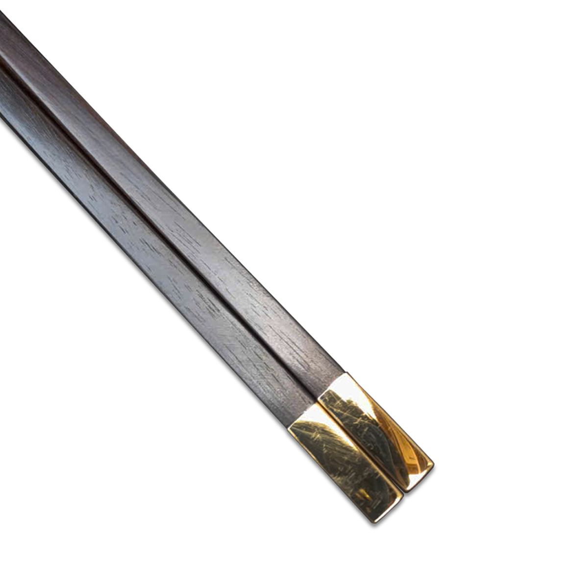 Bộ 10 đôi Đũa Gỗ Trầm Thị  Ghép Đồng kiểu sang trọng dài 25cm - Đồ Gỗ Gia Dụng Thương Hiệu Trường Sơn