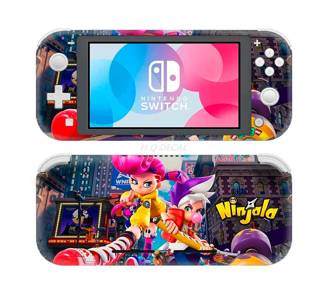 Skin decal dán Nintendo Switch Lite mẫu Ninjala (dễ dán, đã cắt sẵn)