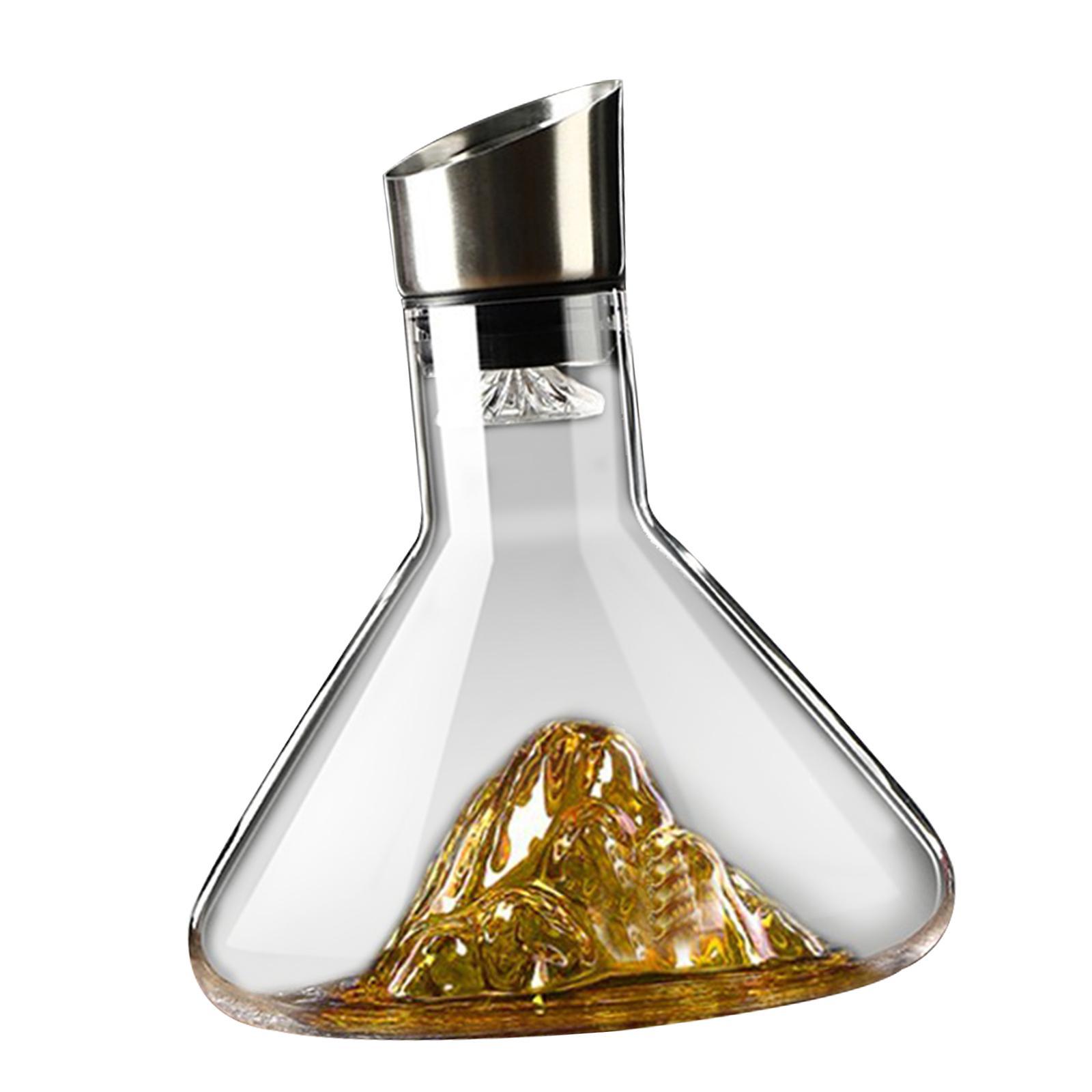 Decanter Gift Household Red Decanter for Home Bar Accessories