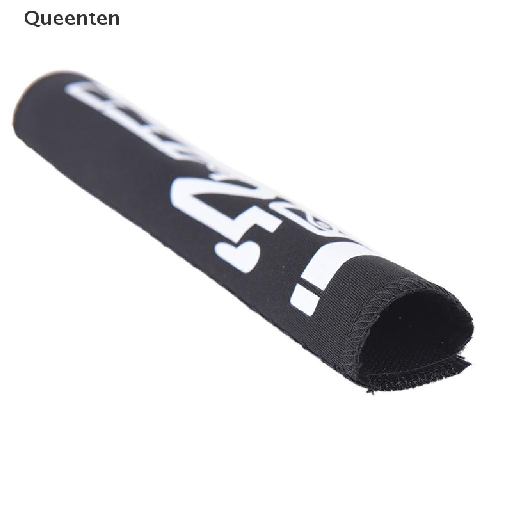 Queenten 1pc Bike Chain Protector Black Cycling Frame Chain Guide Stay Posted Protector QT