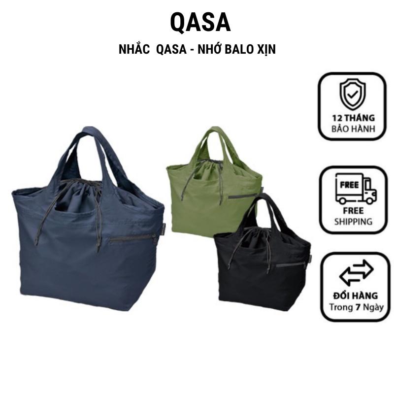 Túi vải tote Motteru du lịch đa năng tiện dụng túi đựng đồ đi chợ đi chơi shopping gấp gọn chống nước QASA