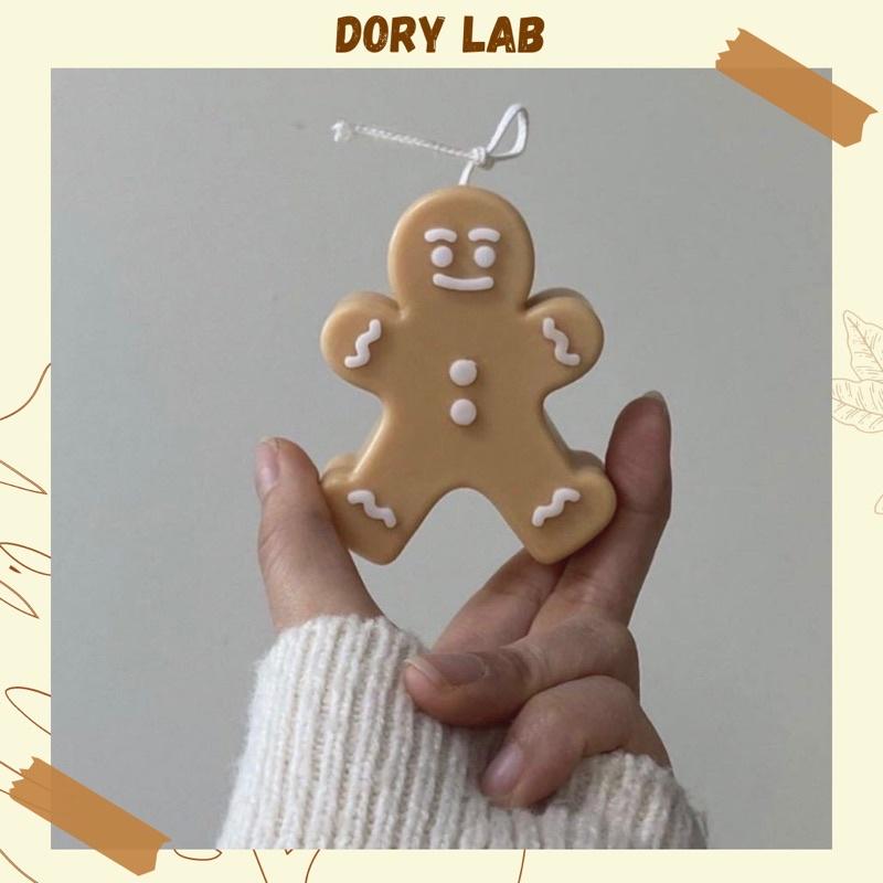 Nến Thơm Handmade Giáng Sinh Bánh Gừng, Quà Tặng - Dory Lab