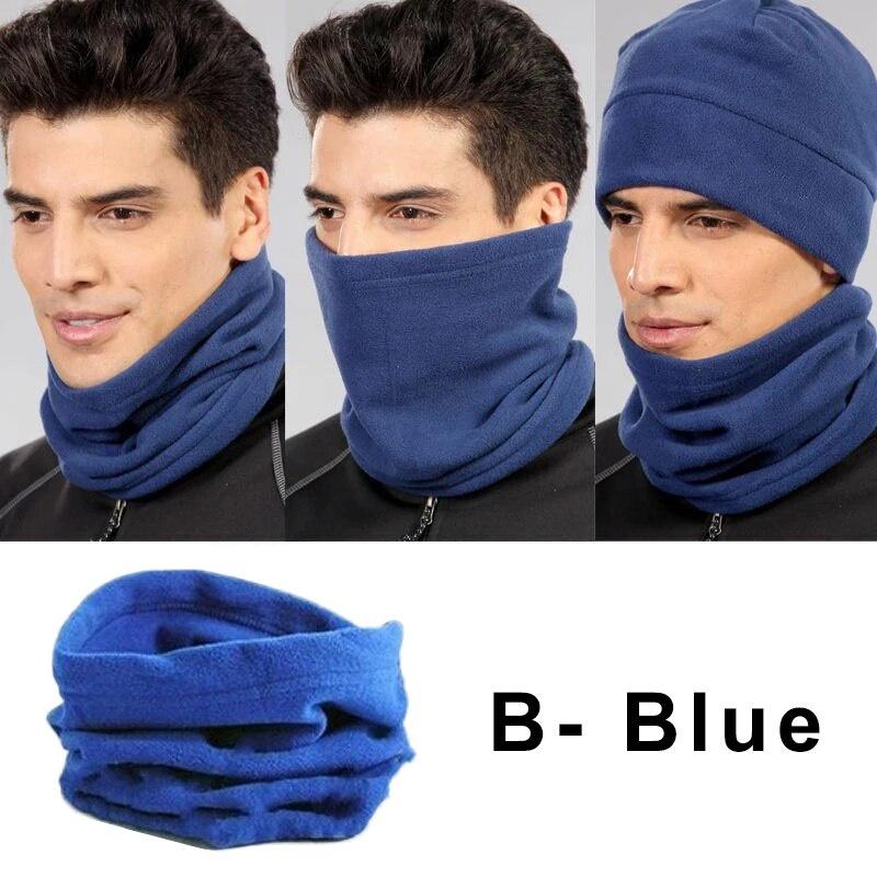 Waterproof Down Cotton Snood Outdoor Winter Thermal Warm Hiking Skiing Scarves Windproof Neck Warmer Camping Cycling Scarf Men