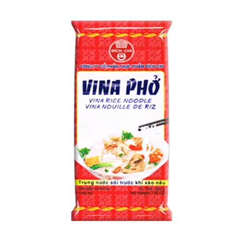 Thùng 40 gói Bánh phở - Vina phở Bích Chi (200/gói)