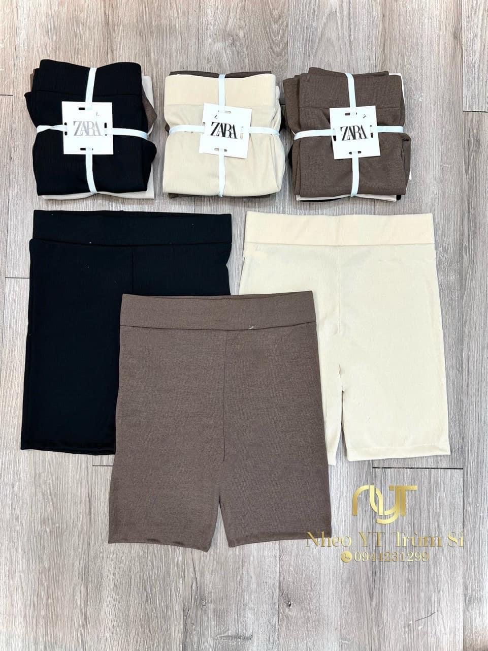 Quần legging đùi nữ vải tăm cotton mặc nhà thể thao, quần đùi nữ co dãn 2 màu