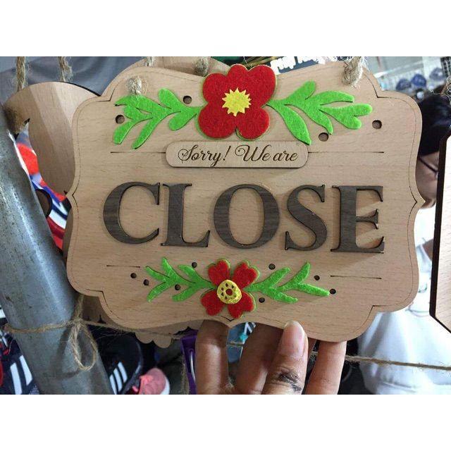 BẢNG GỖ TÊN SHOP