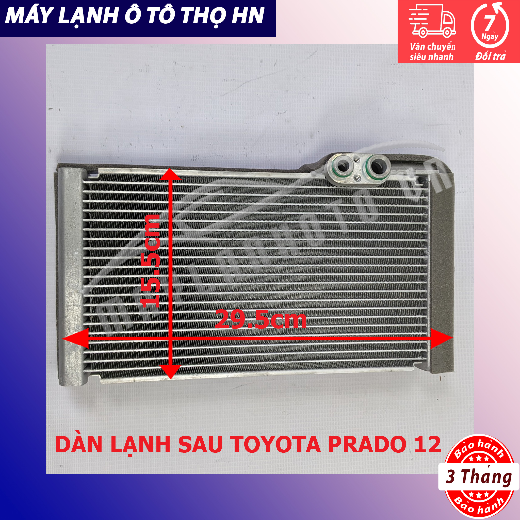Dàn  lạnh Toyota Prado 2012  Hàng xịn Thái Lan