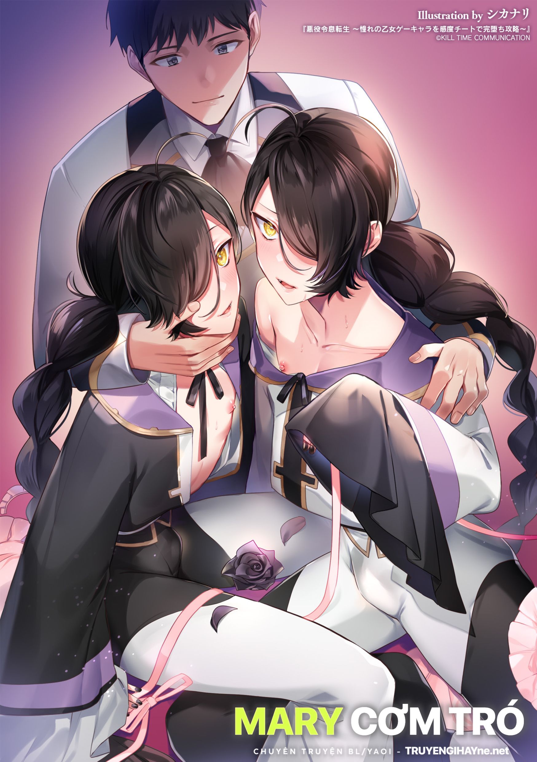 CHUYỂN SINH THÀNH ÁC NỮ:CƯA ĐỔ NHÂN VẬT NAM YÊU THÍCH TRONG OTOME GAME chapter 2