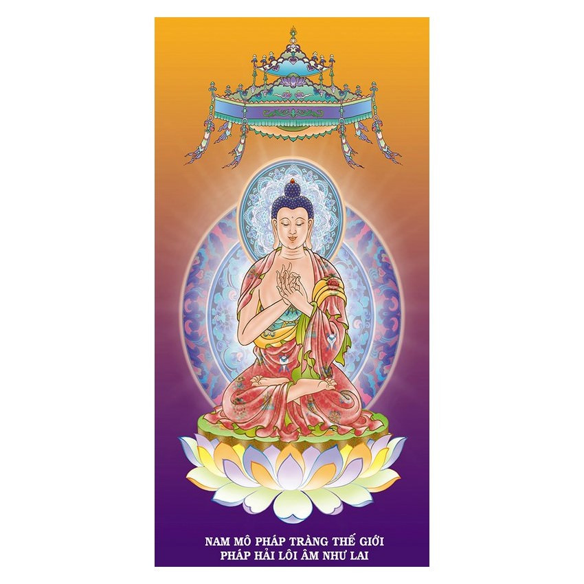 Tranh phật giáo cán gỗ cao cấp treo tường trang trí nhà cửa mẫu phật thích ca mâu ni, Tranh Phật Giáo Bảy Vị Dược Sư 2015