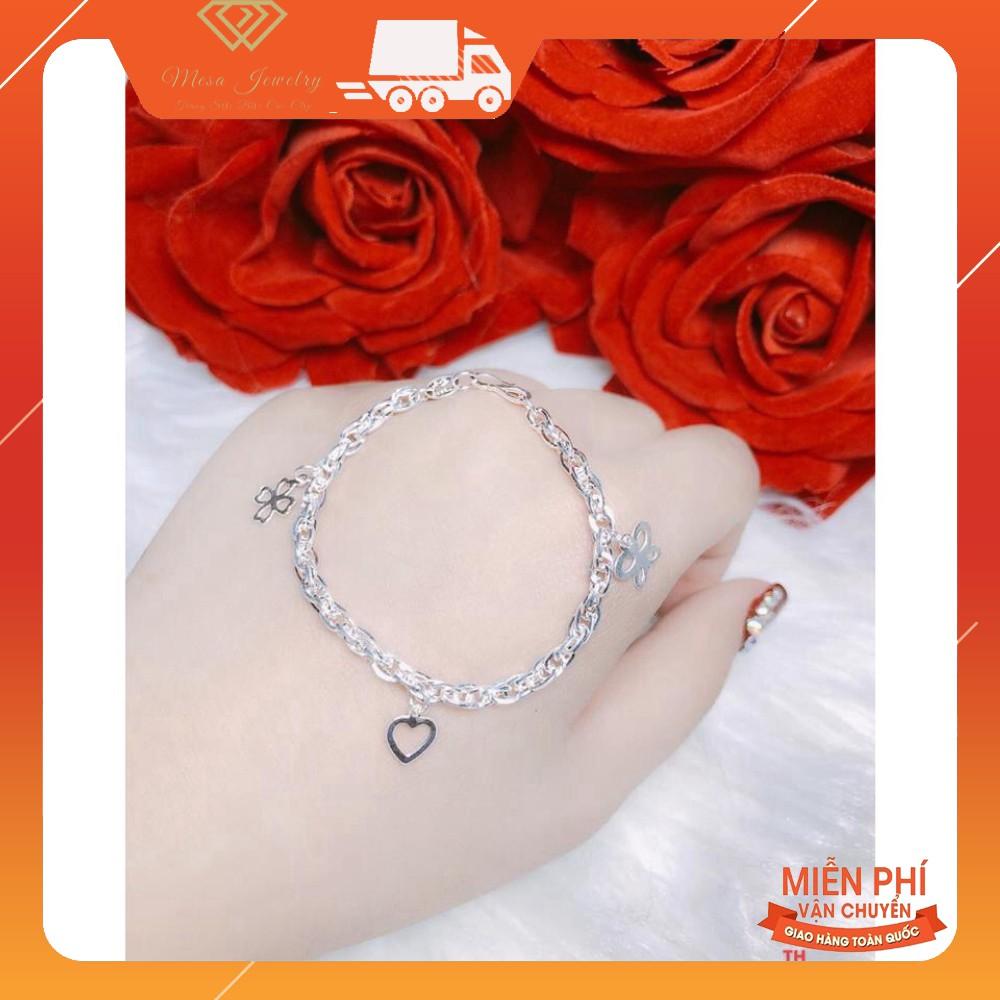 LẮC TAY TRẺ EM BẠC TA LẮC HOA