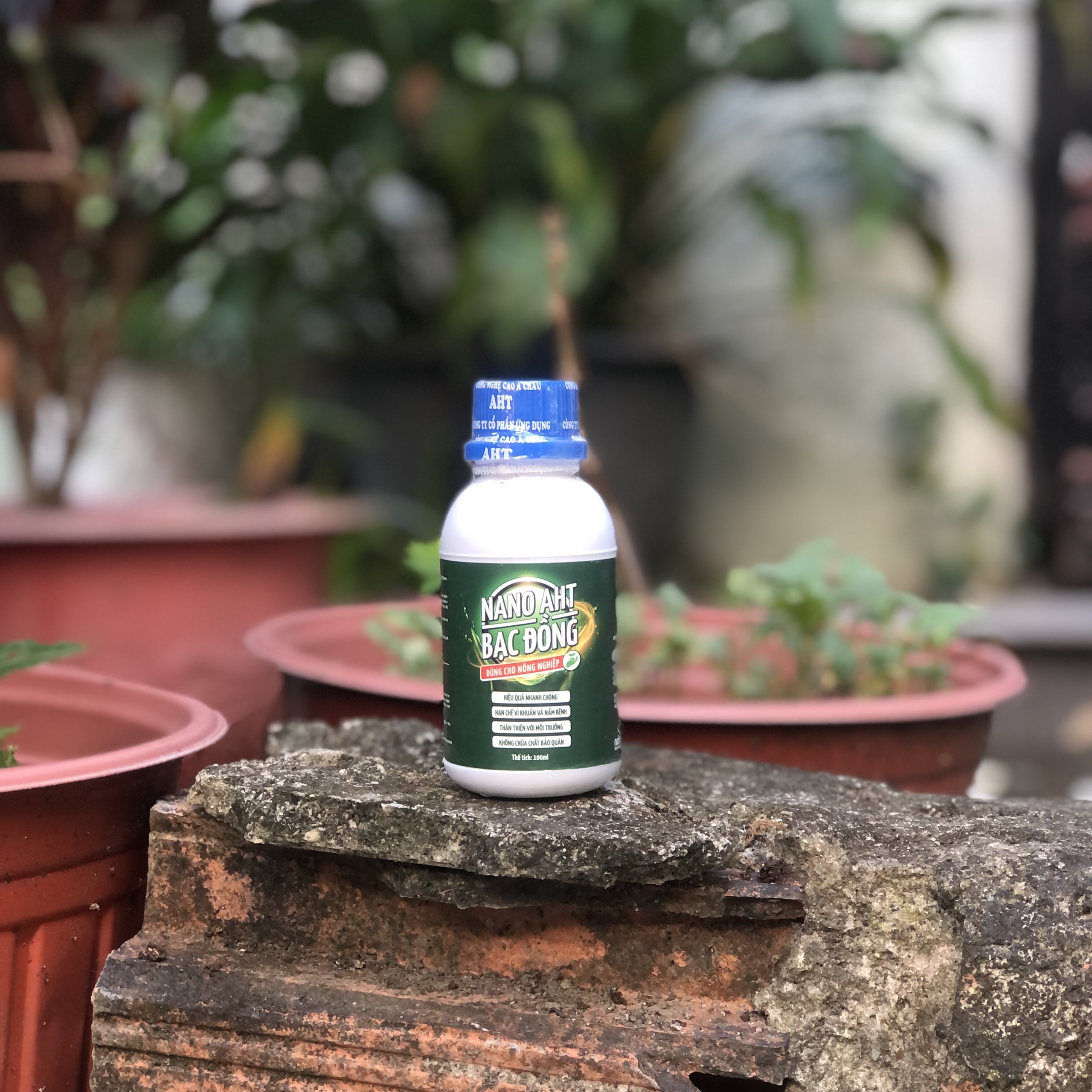 Phân bón vi lượng Nano bạc đồng AHT 100 ml