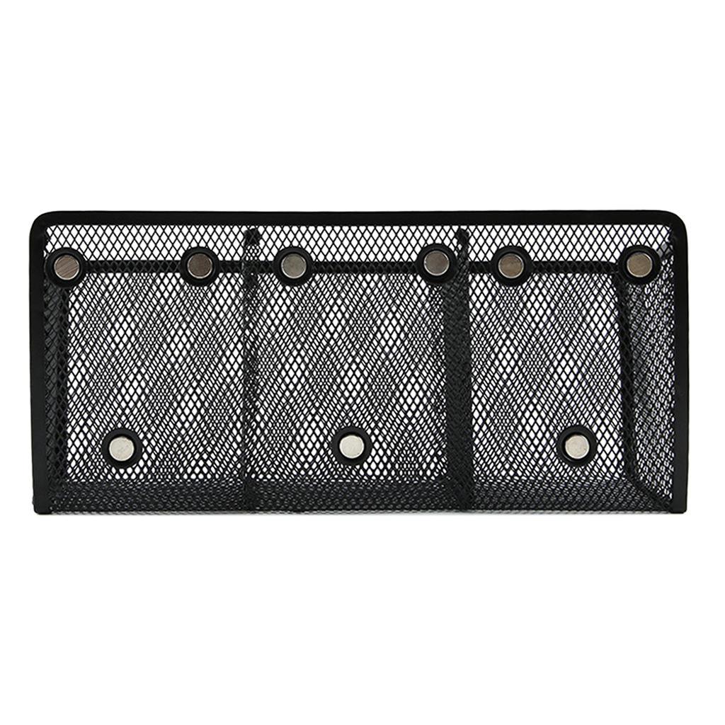 4x  Pencil Holder Black   for Locker Refrigerator Table