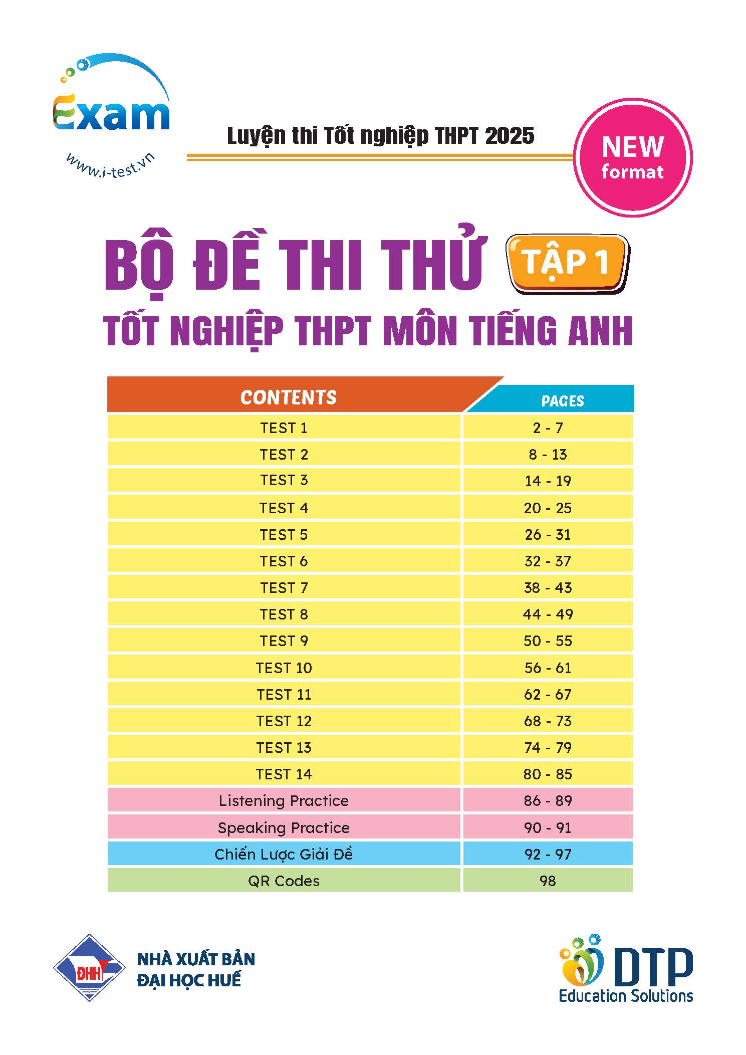 Bộ đề thi thử Tốt nghiệp THPT môn tiếng Anh 2025 - Tập 1