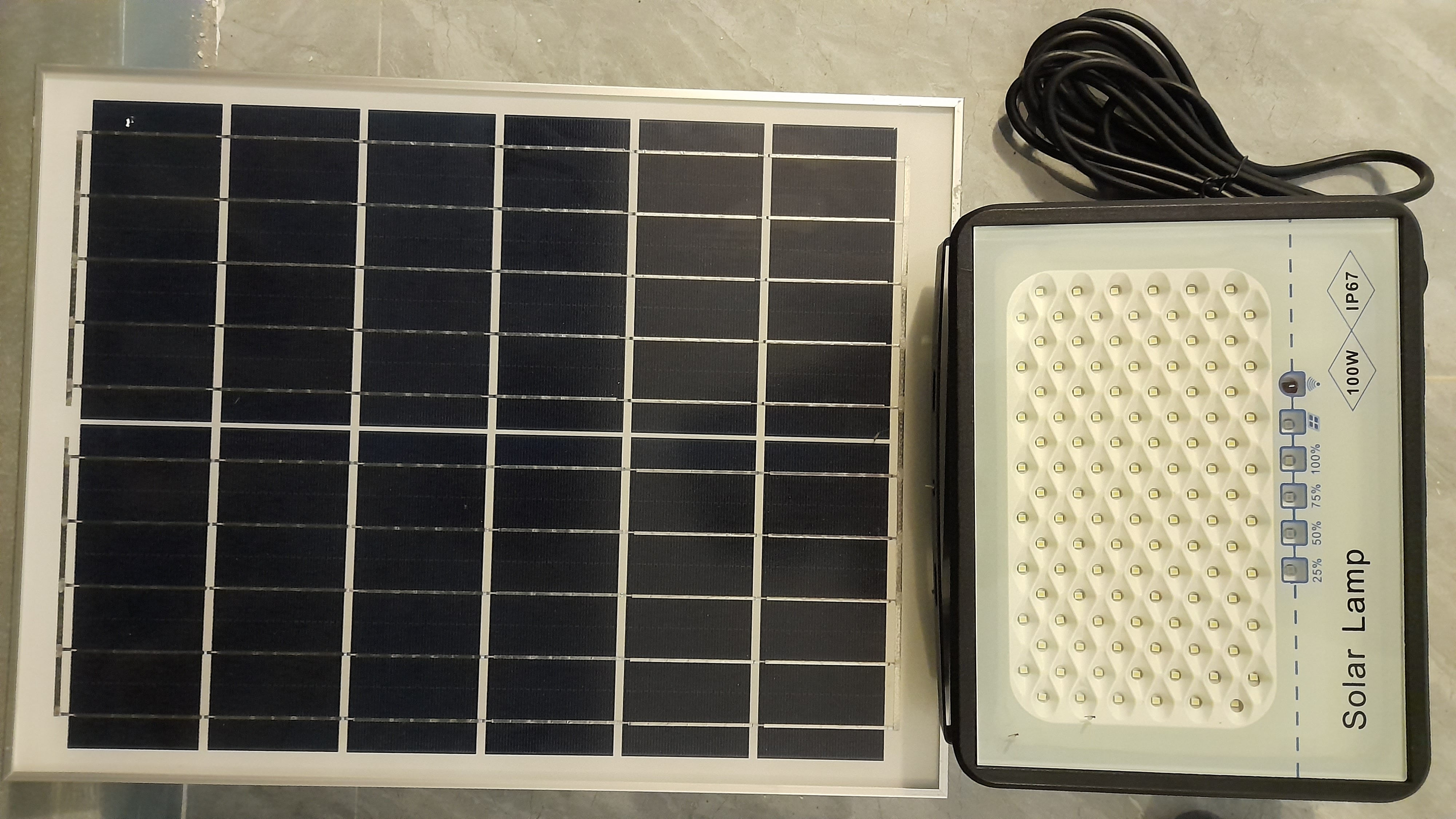 Đèn năng lượng chóng lóa 100W