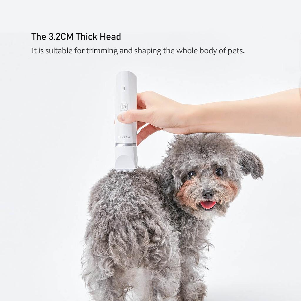 Máy Tỉa Lông Xiaomi Youpin Petkit Chuyên Dụng Cho Thú Cưng Có Đầu USB Có Thể Sạc Lại